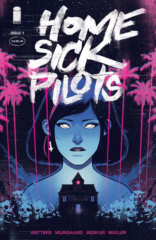 Home Sick Pilots #1 cover. Credit: Image Comics
