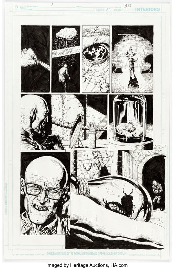 Put An Original Grant Morrison Doom Patrol Page On Your Wall For $52?