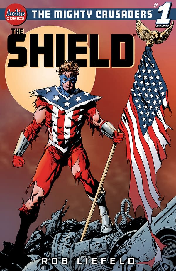 Rob Liefeld Recreates The Shield For Archie Comics