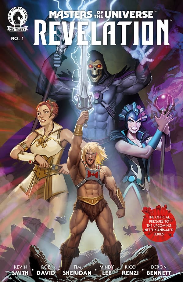 Masters of the Universe: Revelation #1 cover by Stjepan Sejic