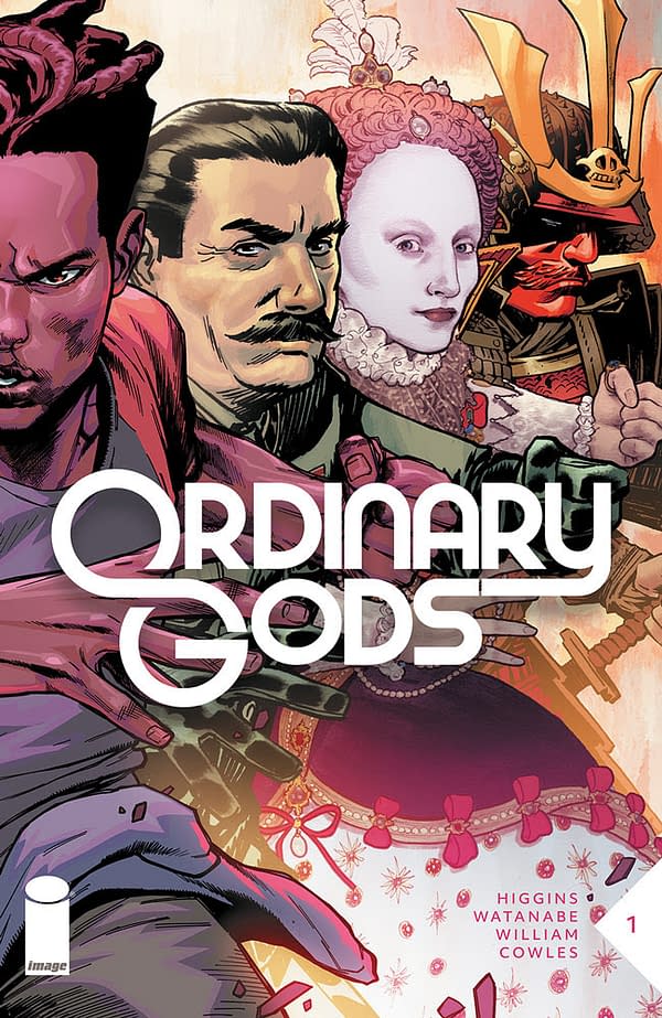 The cover to Ordinary Gods #1