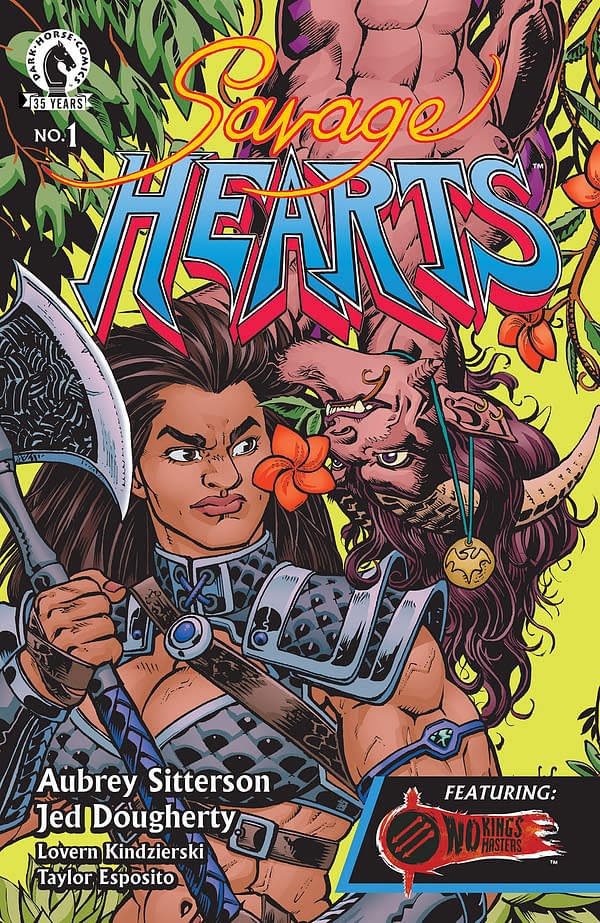 The cover to Savage Hearts #1