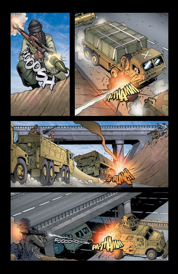 Interior preview page from GI JOE A REAL AMERICAN HERO #281 CVR A ANDREW GRIFFITH