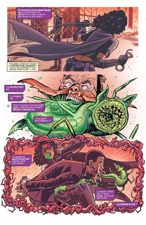 Interior preview page from BATMAN SECRET FILES HUNTRESS #1 (ONE SHOT) CVR A IRVIN RODRIGUEZ