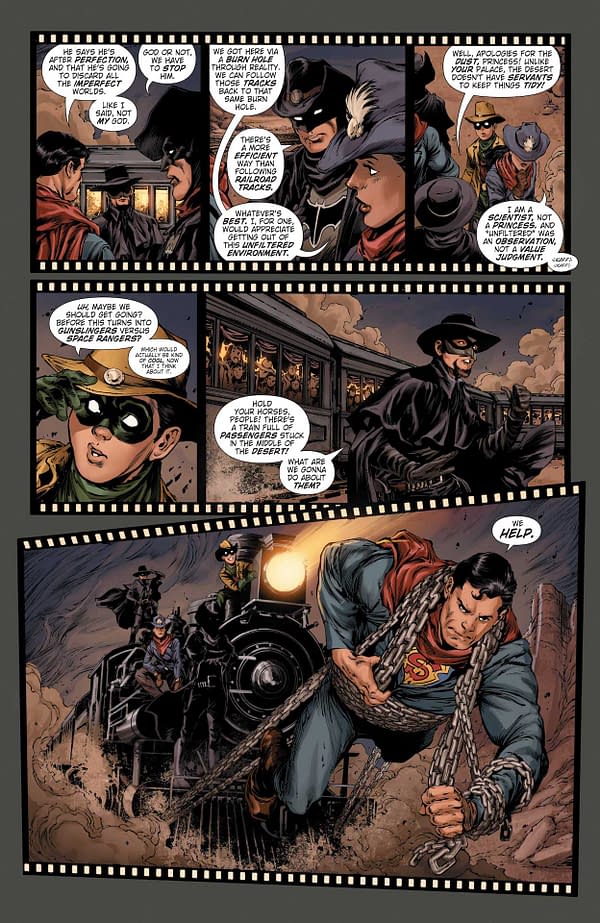 Interior preview page from BATMAN SUPERMAN #20 CVR A IVAN REIS & DANNY MIKI