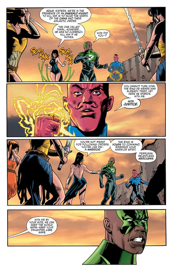Interior preview page from CRIME SYNDICATE #6 (OF 6) CVR A HOWARD PORTER
