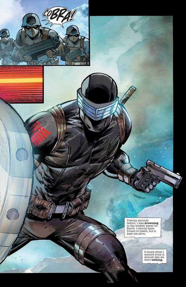 Interior preview page from SNAKE EYES DEADGAME #5 (OF 5) CVR A LIEFELD