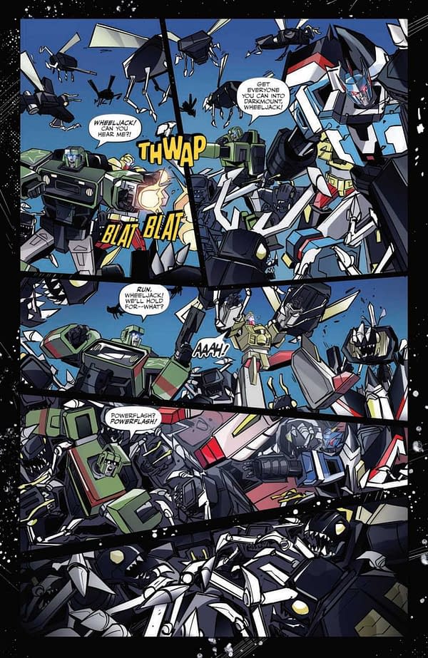 Interior preview page from TRANSFORMERS ESCAPE #5 (OF 5) CVR A MCGUIRE-SMITH
