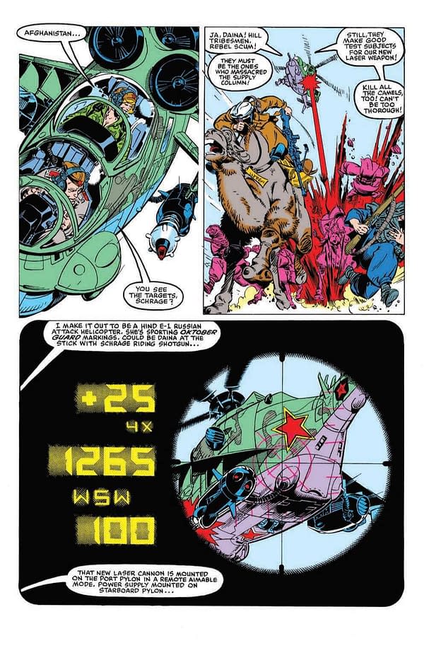 Interior preview page from GI JOE A REAL AMERICAN HERO YEARBOOK #2