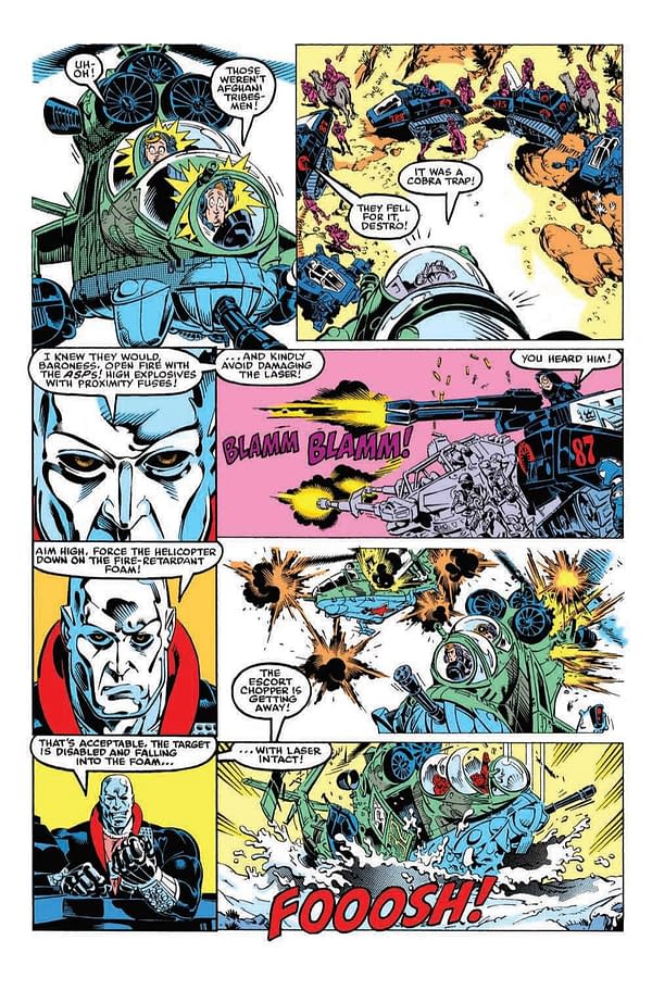 Interior preview page from GI JOE A REAL AMERICAN HERO YEARBOOK #2