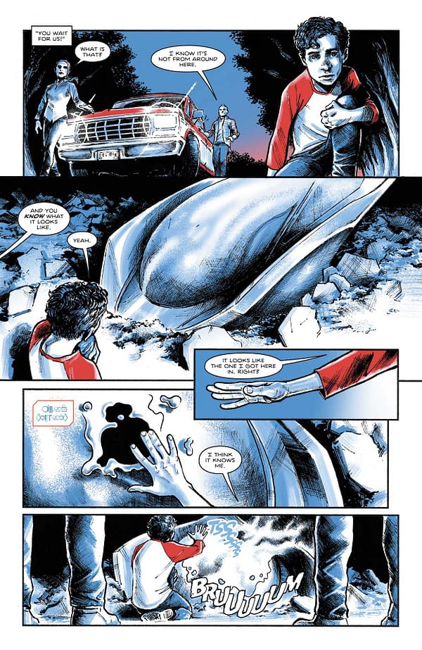 Interior preview page from SUPERMAN RED & BLUE #5 (OF 6) CVR A AMANDA CONNER