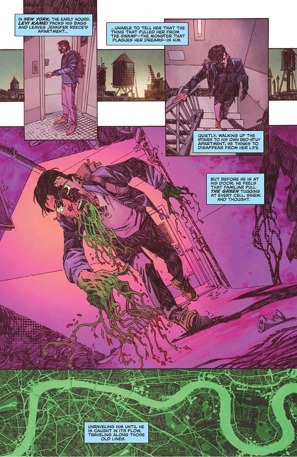 Interior preview page from SWAMP THING #5 (OF 10) CVR A MIKE PERKINS