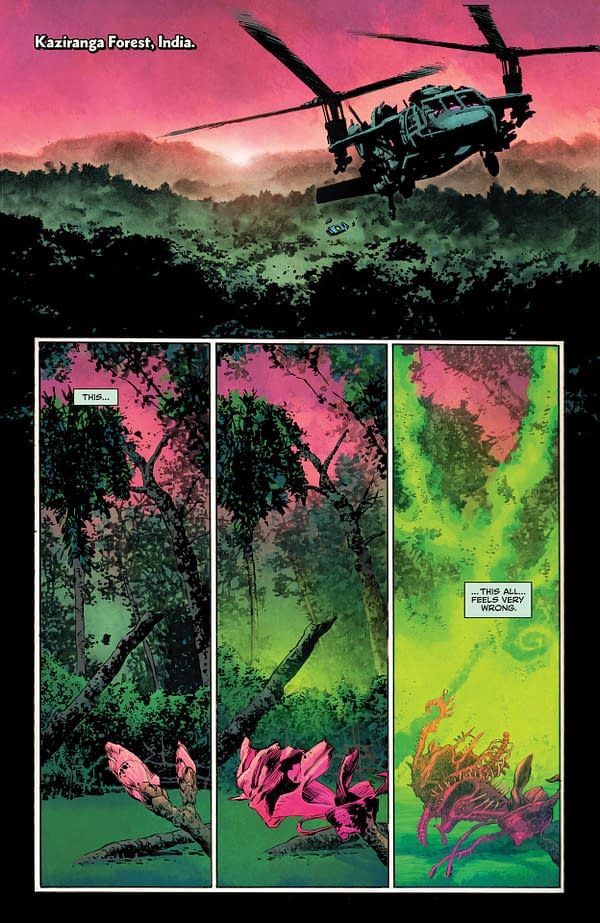 Interior preview page from SWAMP THING #6 (OF 10) CVR A MIKE PERKINS