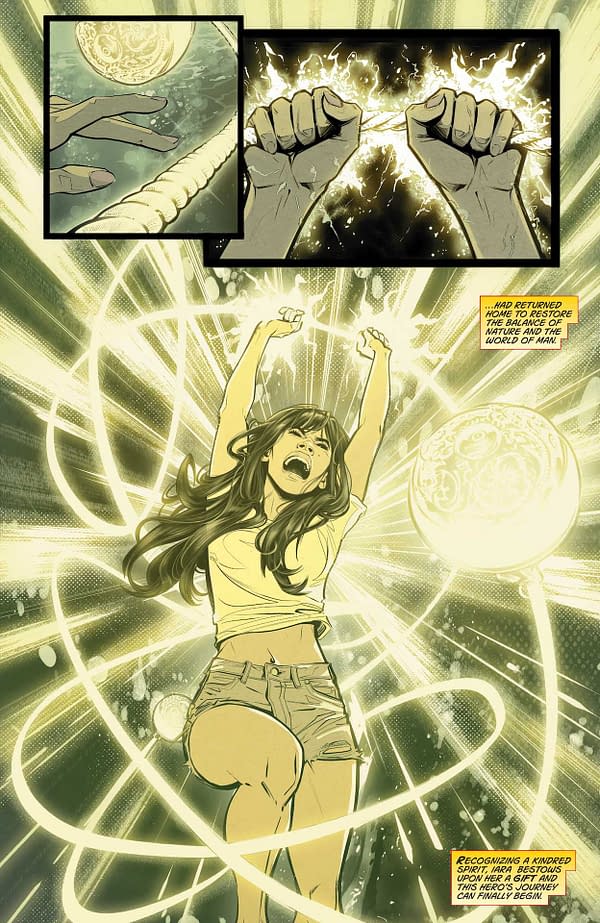 Interior preview page from WONDER GIRL #2 CVR A JOELLE JONES