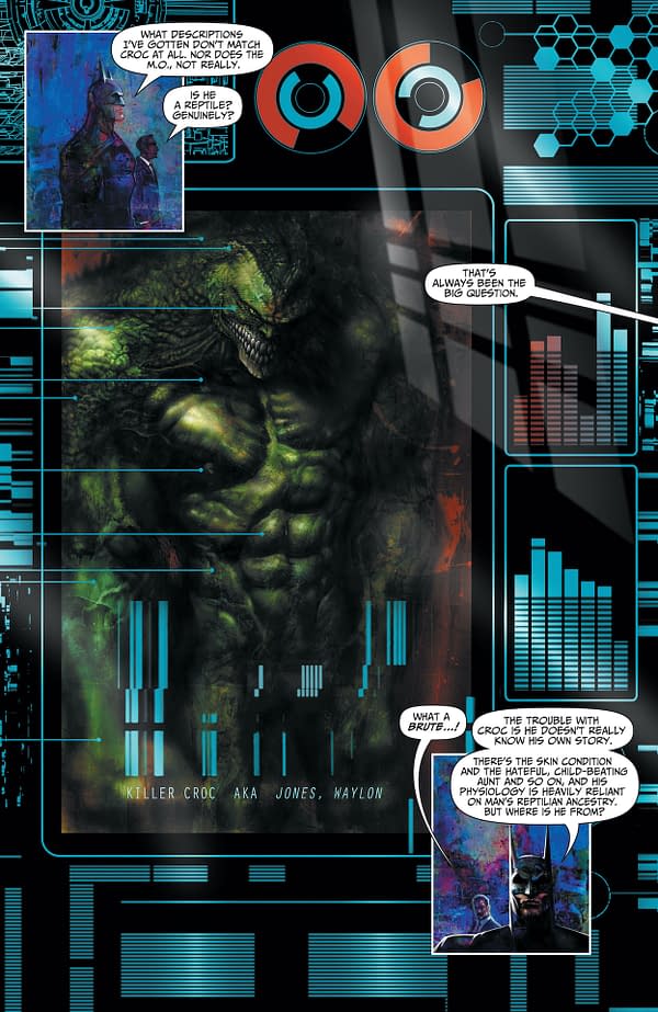 Interior preview page from BATMAN REPTILIAN #3 (OF 6) CVR A LIAM SHARP (MR)