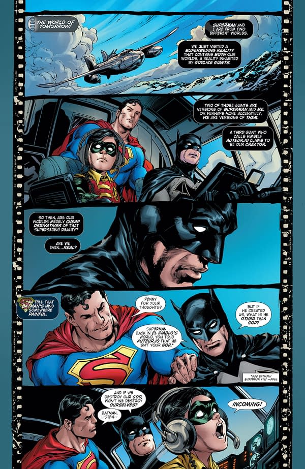 Interior preview page from BATMAN SUPERMAN #21 CVR A RODOLFO MIGLIARI