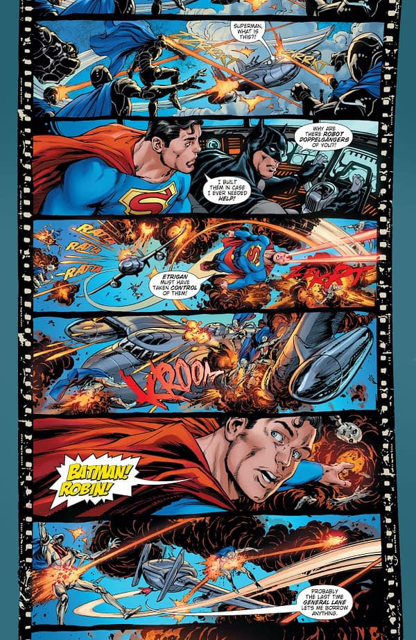 Interior preview page from BATMAN SUPERMAN #21 CVR A RODOLFO MIGLIARI