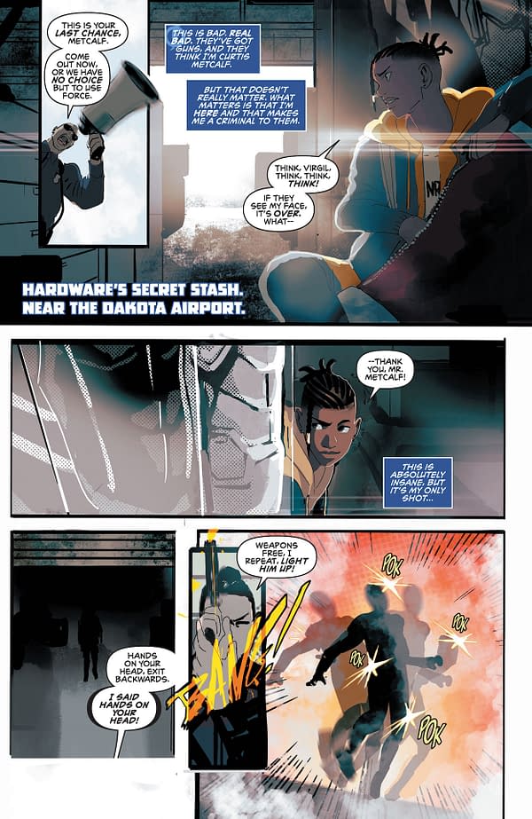 Interior preview page from STATIC SEASON ONE #3 (OF 6) CVR A KHARY RANDOLPH