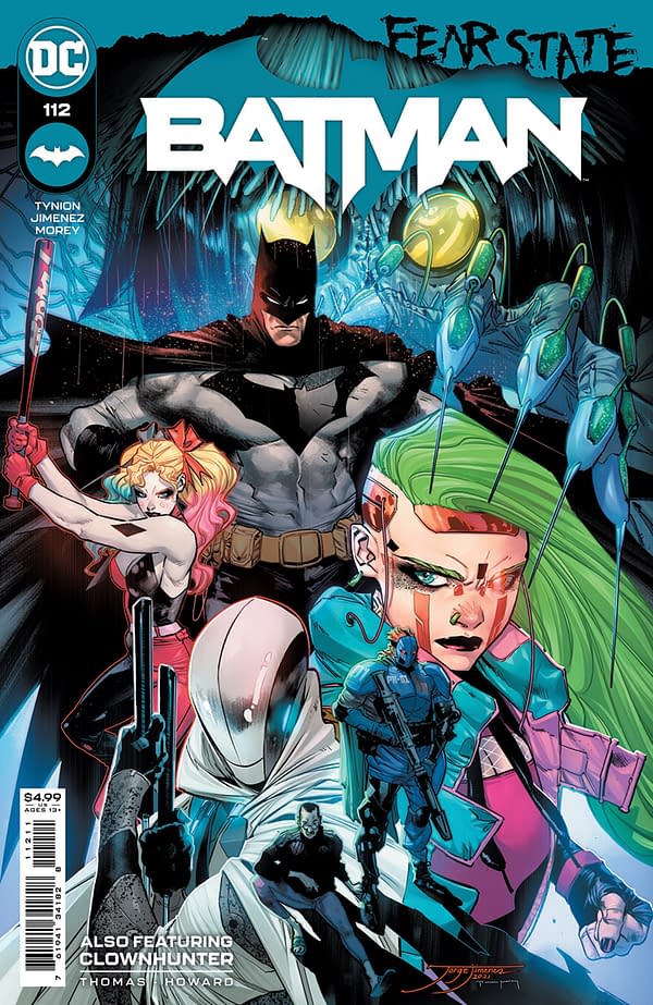 Cover image for BATMAN #112 CVR A JORGE JIMENEZ (FEAR STATE)