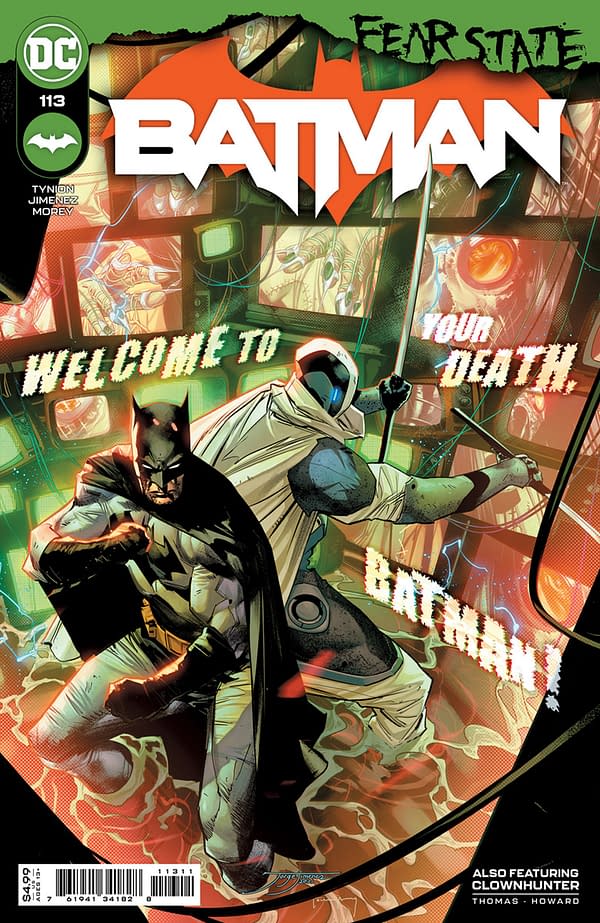 Cover image for BATMAN #113 CVR A JORGE JIMENEZ (FEAR STATE)