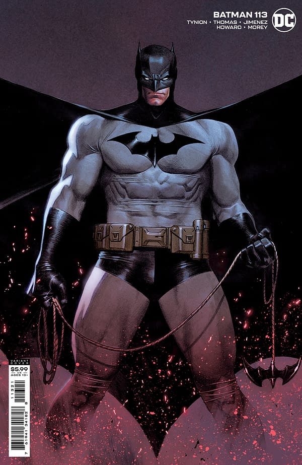 Cover image for BATMAN #113 CVR B JORGE MOLINA CARD STOCK VAR (FEAR STATE)