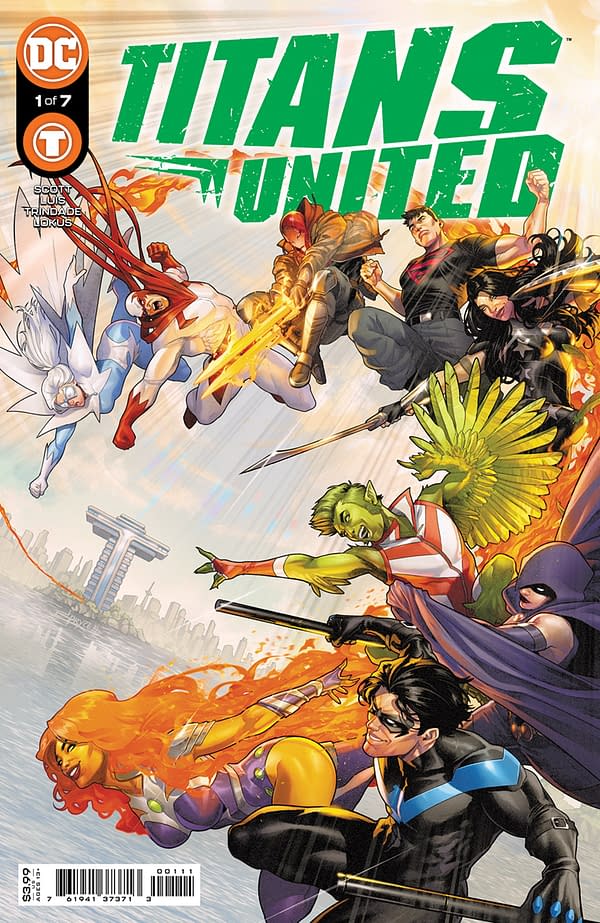 Cover image for TITANS UNITED #1 (OF 7) CVR A JAMAL CAMPBELL