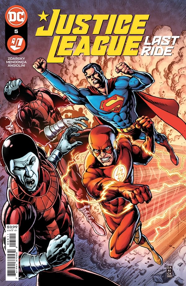 Cover image for JUSTICE LEAGUE LAST RIDE #5 (OF 7) CVR A DARICK ROBERTSON