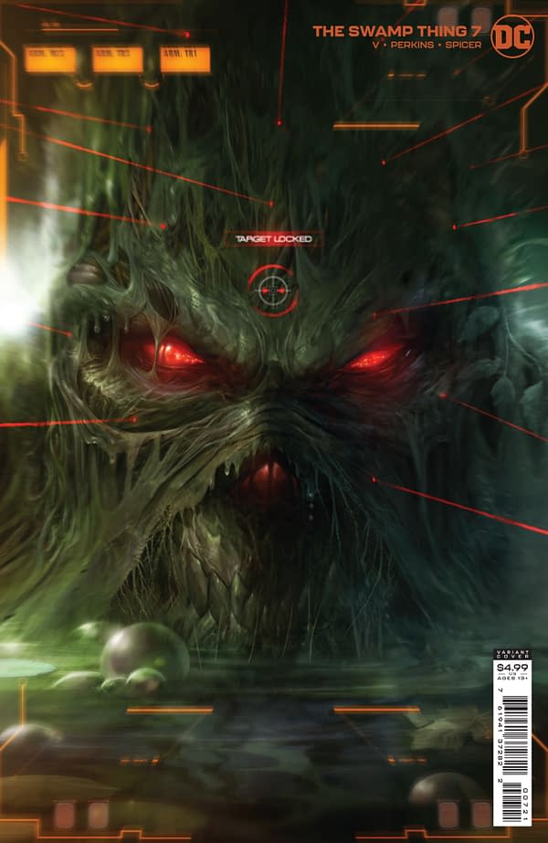 Cover image for SWAMP THING #7 (OF 10) CVR B FRANCESCO MATTINA CARD STOCK VAR