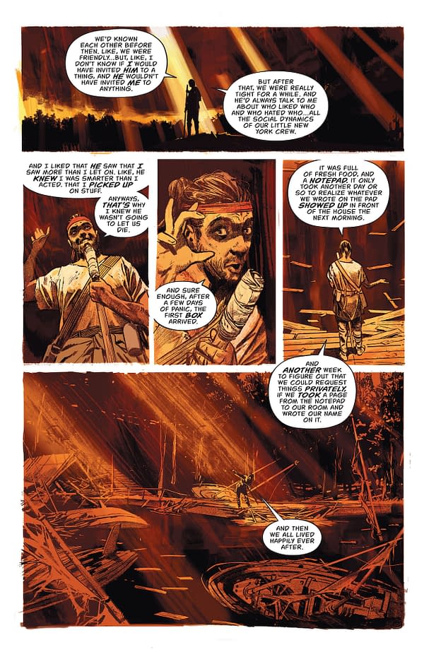 Interior preview page from NICE HOUSE ON THE LAKE #4 (OF 12) CVR A ALVARO MARTINEZ BUENO (MR)