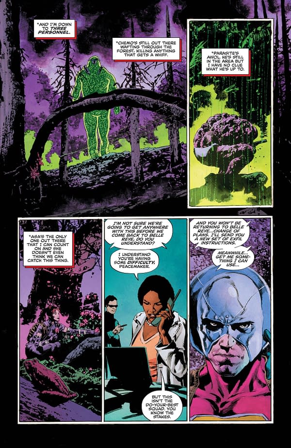 Interior preview page from SWAMP THING #7 (OF 10) CVR A MIKE PERKINS