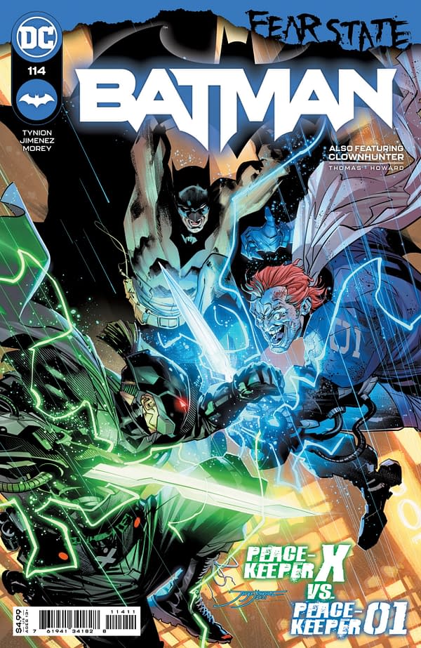 Cover image for BATMAN #114 CVR A JORGE JIMENEZ (FEAR STATE)