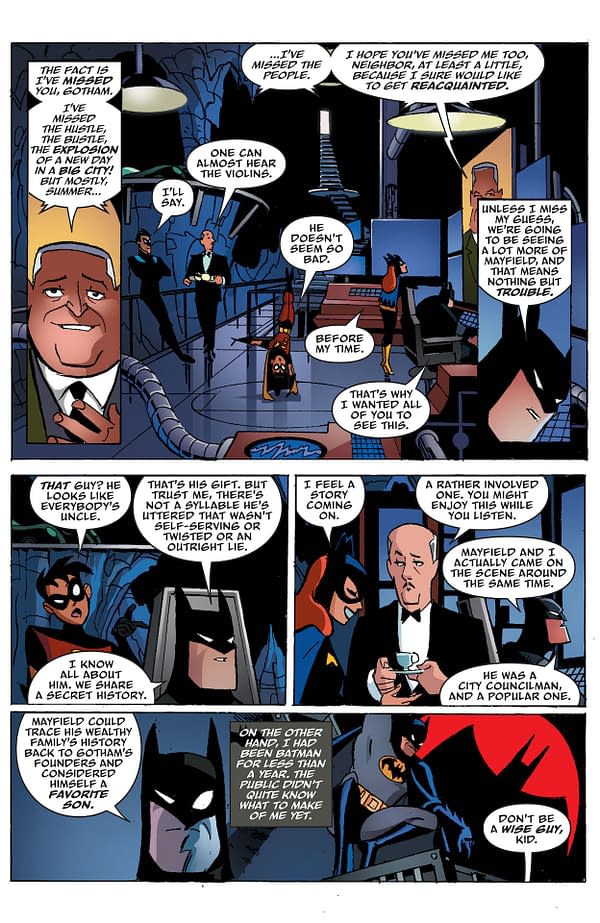 Interior preview page from BATMAN THE ADVENTURES CONTINUE SEASON II #5 (OF 7) CVR A JAMAL CAMPBELL