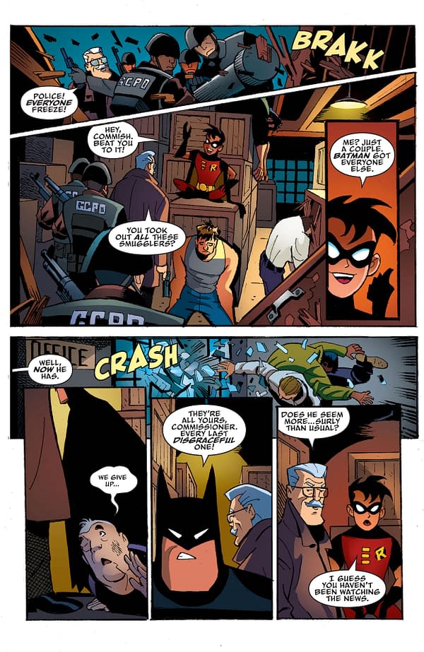 Interior preview page from BATMAN THE ADVENTURES CONTINUE SEASON II #6 (OF 7) CVR A JORGE FORNES
