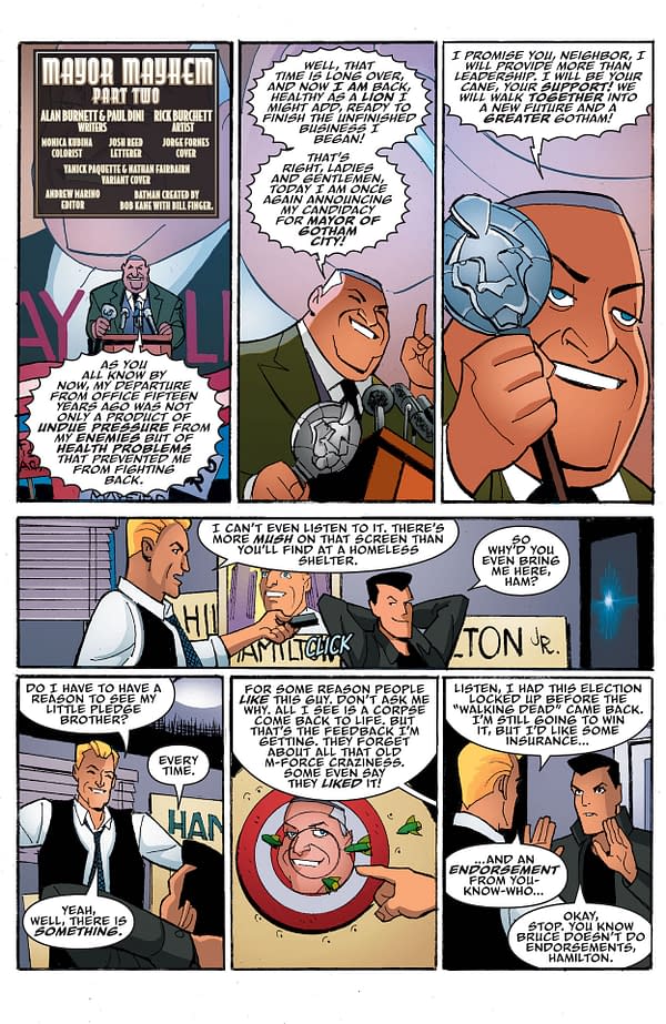 Interior preview page from BATMAN THE ADVENTURES CONTINUE SEASON II #6 (OF 7) CVR A JORGE FORNES