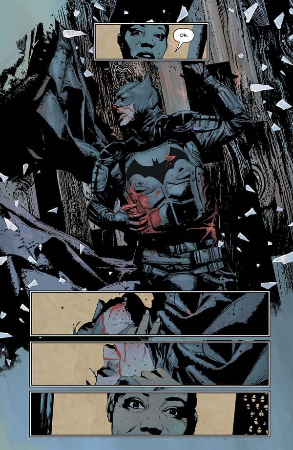 Interior preview page from BATMAN THE IMPOSTER #1 (OF 3) CVR A ANDREA SORRENTINO (MR)
