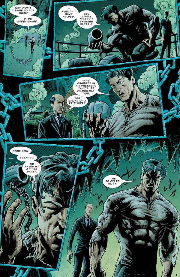 Interior preview page from BATMAN VS BIGBY A WOLF IN GOTHAM #2 (OF 6) CVR A YANICK PAQUETTE (MR)