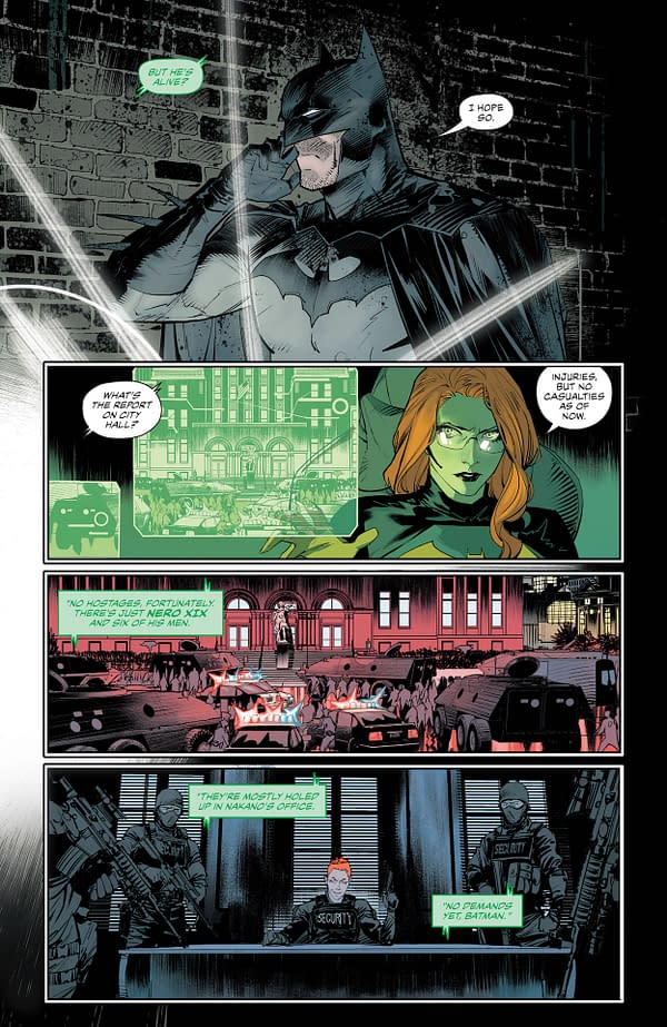 Interior preview page from DETECTIVE COMICS #1044 CVR A DAN MORA (FEAR STATE)