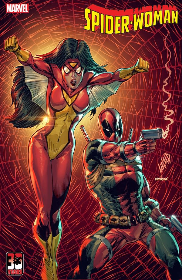 Cover image for SPIDER-WOMAN #16 LIEFELD DEADPOOL 30TH VAR