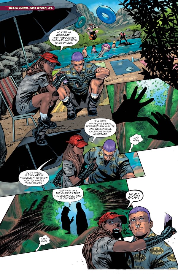 Interior preview page from TEEN TITANS ACADEMY #7 CVR A RAFA SANDOVAL
