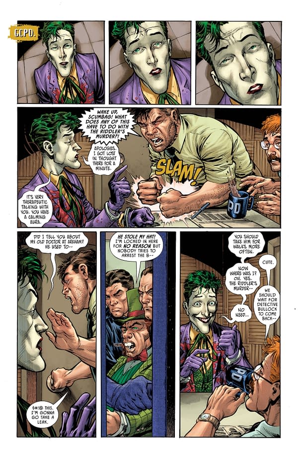 Interior preview page from JOKER PRESENTS A PUZZLEBOX #4 (OF 7) CVR A CHIP ZDARSKY