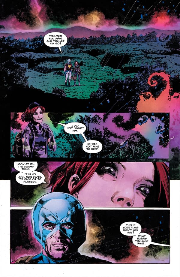 Interior preview page from SWAMP THING #8 (OF 10) CVR A MIKE PERKINS