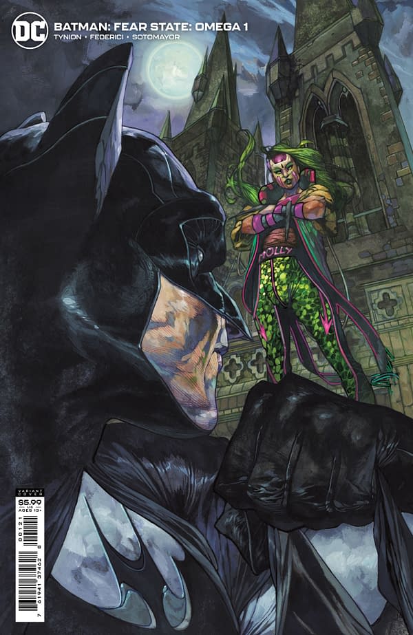 Cover image for BATMAN FEAR STATE OMEGA #1 (ONE SHOT) CVR B SIMONE BIANCHI CARD STOCK VAR