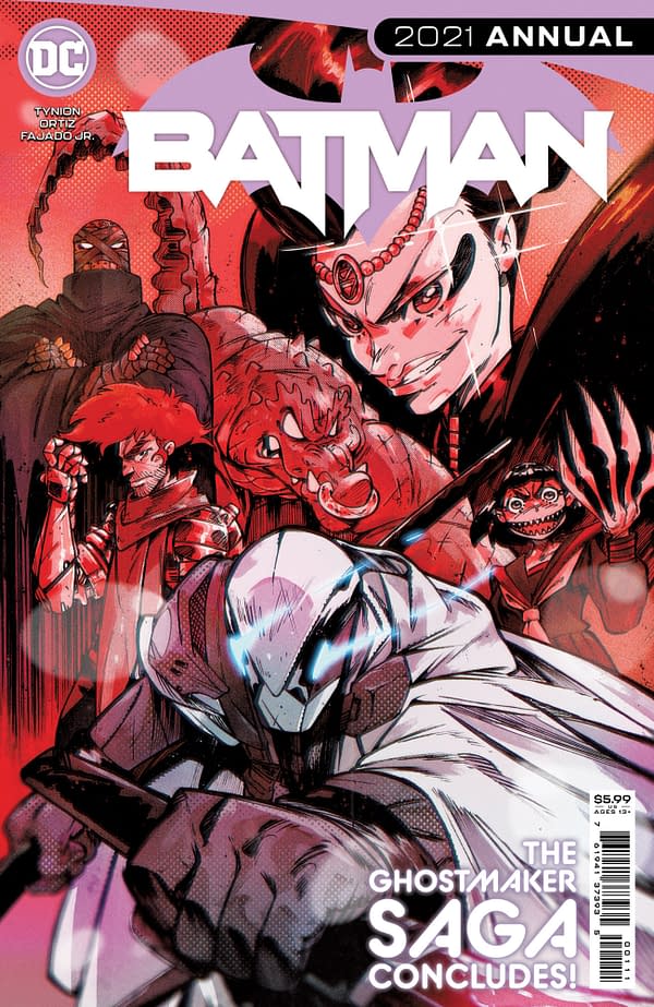 Cover image for BATMAN 2021 ANNUAL #1 (ONE SHOT) CVR A RICARDO LOPEZ ORTIZ