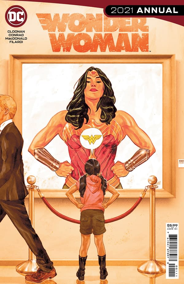 Cover image for WONDER WOMAN 2021 ANNUAL #1 (ONE SHOT) CVR A MITCH GERADS