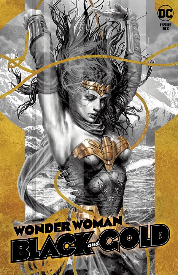 Cover image for WONDER WOMAN BLACK & GOLD #6 (OF 6) CVR A LEE BERMEJO