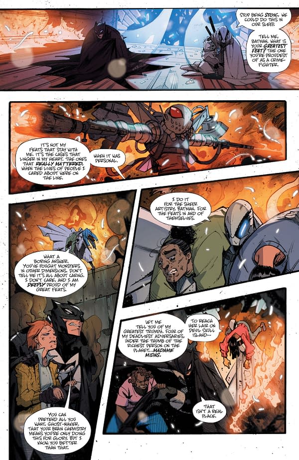 Interior preview page from BATMAN 2021 ANNUAL #1 (ONE SHOT) CVR A RICARDO LOPEZ ORTIZ