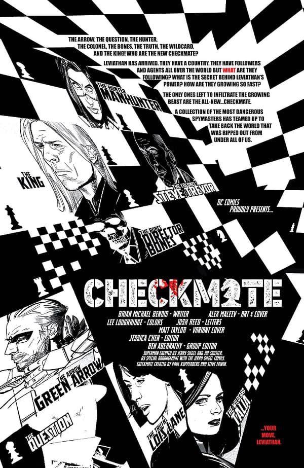 Interior preview page from CHECKMATE #6 (OF 6) CVR A ALEX MALEEV