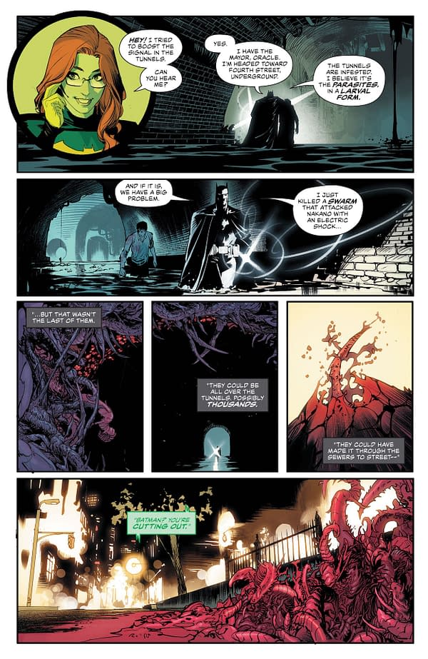 Interior preview page from DETECTIVE COMICS #1045 CVR A DAN MORA (FEAR STATE)