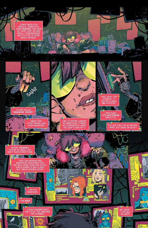 Interior preview page from Batgirls #1