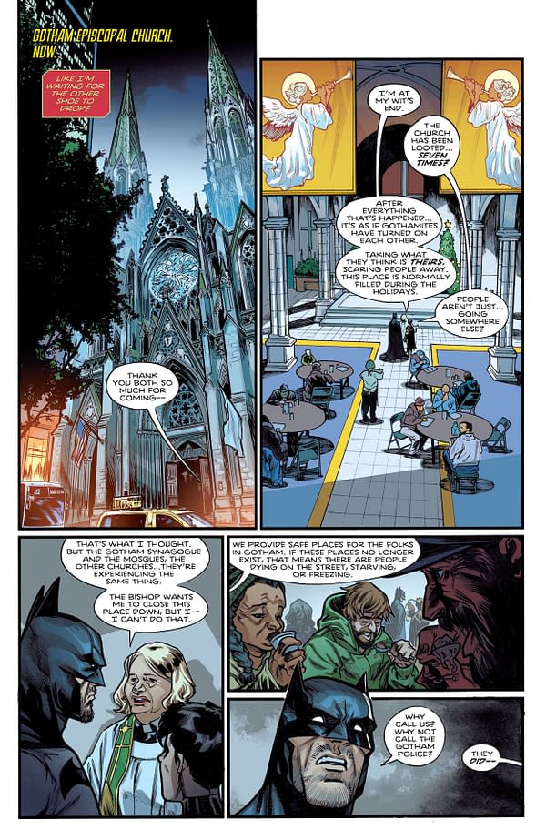 Interior preview page from Batman: Urban Legends #10